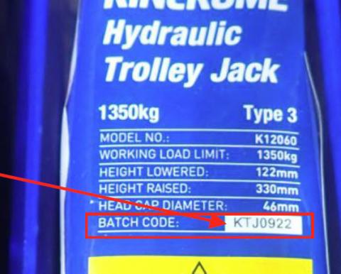 Imagen oficial de Hydraulic lifting vehicle trolley jacks publicada por OECD 5