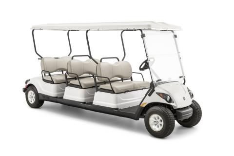 Imagen oficial de Yamaha 4 and 6 seater golf cars publicada por OECD 2