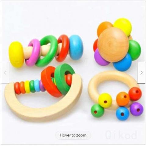 Imagen oficial de Tuti Fruti Fun and Learning – various wooden rattles publicada por OECD 4