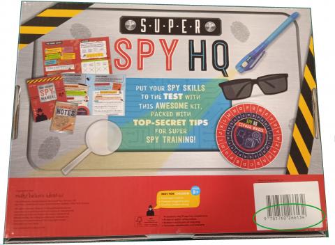 Imagen oficial de Super Spy HQ sold at Big W publicada por OECD 2