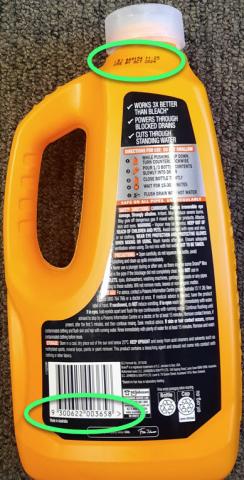 Imagen oficial de SC Johnson & Son - 1.2L Drano Max Gel drain cleaner publicada por OECD 2