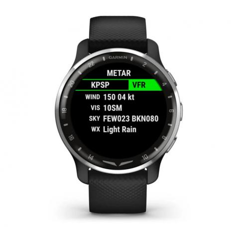 Imagen oficial de Garmin Venu 2 Plus and Garmin D2 Air X10 smartwatches publicada por OECD 4