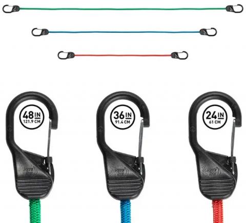 Imagen oficial de Nite Ize Slidelock Carabiner Bungee publicada por OECD