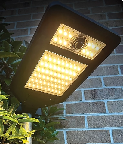 Imagen oficial de Casalux Solar LED street light publicada por OECD