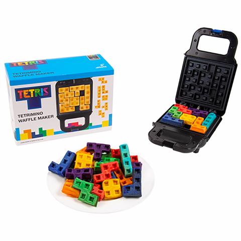 Imagen oficial de Tetris Tetrimino waffle maker publicada por OECD 2
