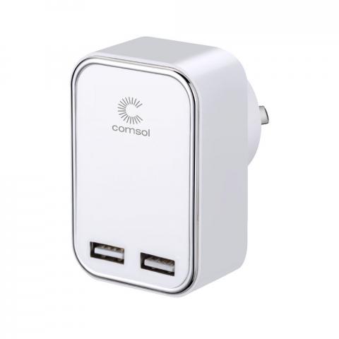Imagen oficial de Comsol dual port USB wall charger 3.4A/17W - sold at Officeworks publicada por OECD