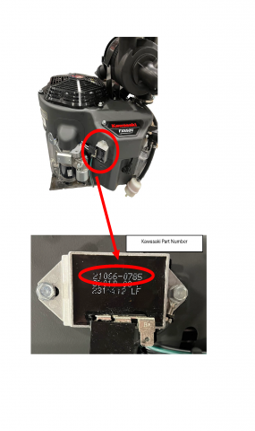 Imagen oficial de Voltage regulator in Kawasaki general purpose engines publicada por OECD