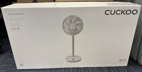 Imagen oficial de Cuckoo Air Circulator pedestal fan publicada por OECD