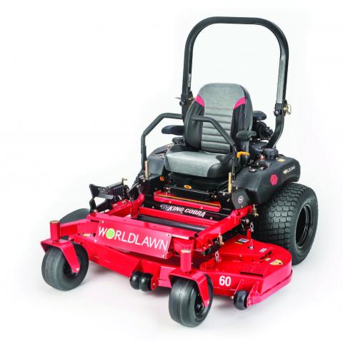 Imagen oficial de Worldlawn King Cobra and Cobra Zero Turn mowers publicada por OECD