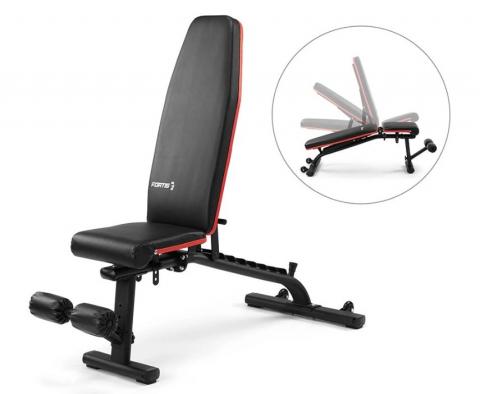 Imagen oficial de Fortis Heavy Duty Adjustable FID Weight Bench publicada por OECD