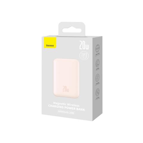 Imagen oficial de Baseus magnetic wireless charging power banks 6000mAh 20W (updated) publicada por OECD 5