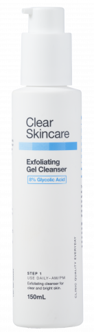 Imagen oficial de Clear Skincare Exfoliating Gel Cleanser 150ml publicada por OECD