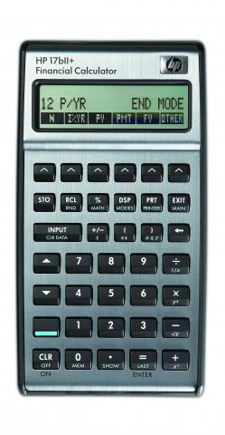 Imagen oficial de HP 17bII+ Financial Calculator publicada por OECD 2