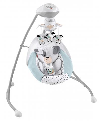 Imagen oficial de Fisher-Price® Little Snugabunny Cradle ‘n Swing and Fisher-Price® Dots & Spots Puppy Cradle 'n Swing (updated) publicada por OECD 2