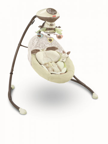 Imagen oficial de Fisher-Price® Little Snugabunny Cradle ‘n Swing and Fisher-Price® Dots & Spots Puppy Cradle 'n Swing (updated) publicada por OECD