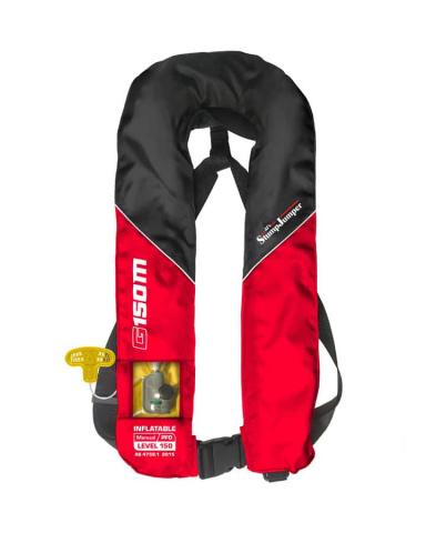 Imagen oficial de 3F Single Point Manual Inflator (Model No: V96000) in Life Jacket Solutions and Marlin life jackets publicada por OECD