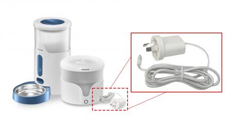 Imagen oficial de Panasonic corded power adaptor publicada por OECD 2