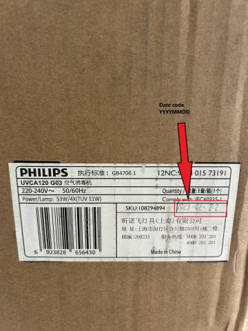 Imagen oficial de Philips UV-C disinfection air unit G2 publicada por OECD 3