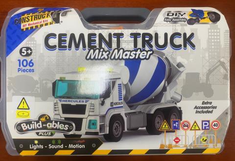 Imagen oficial de Construct It! Buildables Plus - cement truck, express courier truck and fire engine publicada por OECD