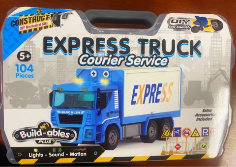 Imagen oficial de Construct It! Buildables Plus - cement truck, express courier truck and fire engine publicada por OECD 2