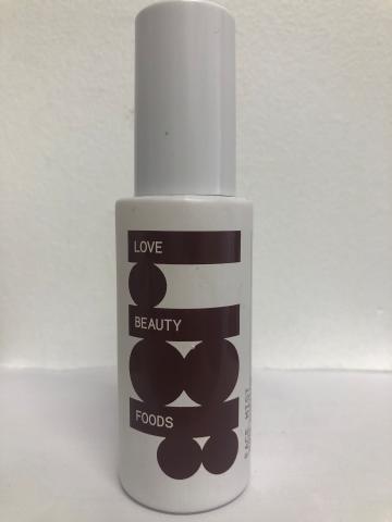 Imagen oficial de Love Beauty Foods face mist publicada por OECD