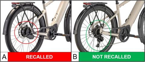 Imagen oficial de Chain guards on Specialized Turbo Como IGH, Turbo Como SL IGH and Turbo Vado IGH e-bikes publicada por OECD 2