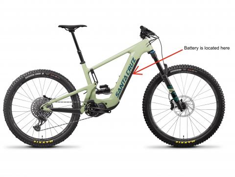 Imagen oficial de Santa Cruz Heckler 9 e-bike with interchangeable 720W lithium-ion battery publicada por OECD 4