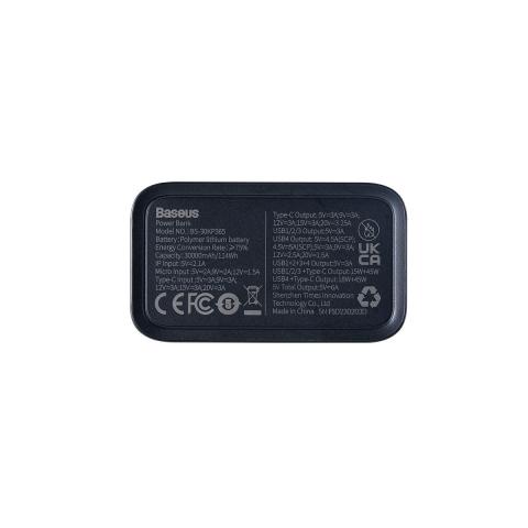 Imagen oficial de Baseus power bank 65W 30000 mAh (model number: BS-30KP365) publicada por OECD 4