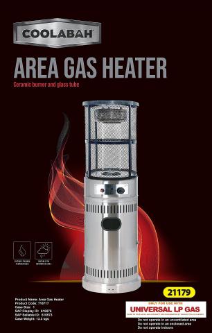 Imagen oficial de Coolabah Area Gas Heater publicada por OECD