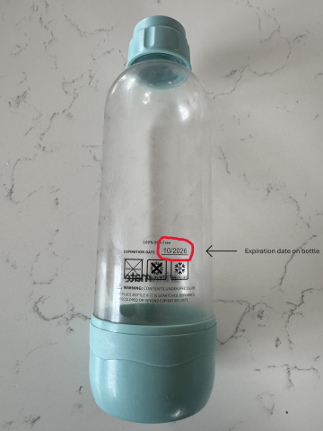 Imagen oficial de 1 Litre PET Carbonation Bottle for the Drinkmate OmniFizz publicada por OECD 2
