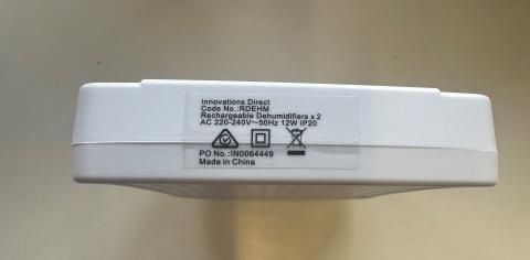 Imagen oficial de Rechargeable Dehumidifier (Set of 2) publicada por OECD 2