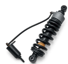 Imagen oficial de Certain P&A Kits for Profile Low Rear Suspension (P/N 54000134) or P&A Tall Rear Shock (P/N 54000294) intended for installation on certain Softail motorcycles publicada por OECD