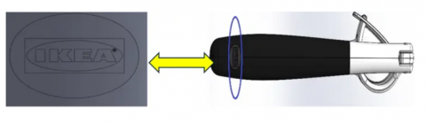 Imagen oficial de IKEA 365+ VÄRDEFULL garlic press black publicada por OECD 2