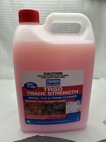Imagen oficial de Chemtech Clean N Easy Concrete and Driveway Cleaner 5L - CT82-5L, Chemtech TR50 Brick, Tile and Paver Cleaner TR50-5L publicada por OECD 2