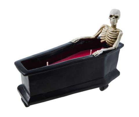 Imagen oficial de Halloween Candle Skeleton Coffin publicada por OECD