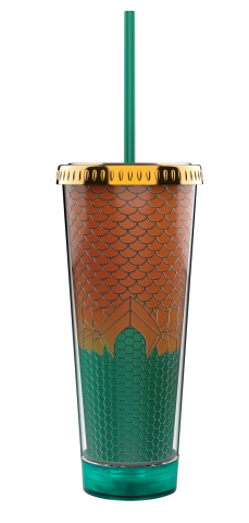 Imagen oficial de Aquaman 24oz cup with LED feature publicada por OECD