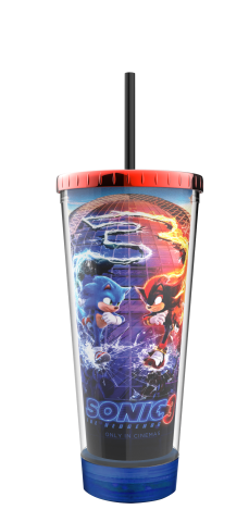 Imagen oficial de Sonic 3 24oz LED cup publicada por OECD