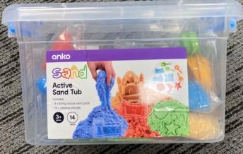 Imagen oficial de 14 - piece Active Sand tub - Sand Castle Building Set - sold at Kmart and Target - Updated publicada por OECD 2