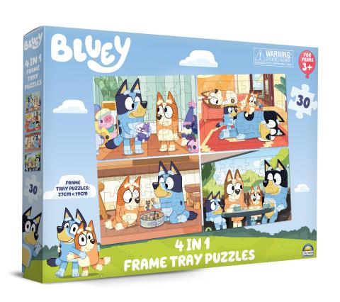 Imagen oficial de Licensed 4 in 1 Frame Tray Puzzles publicada por OECD 3