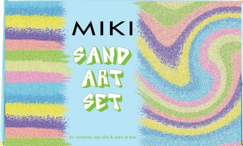 Imagen oficial de MIKI Sand Art Set publicada por OECD 2