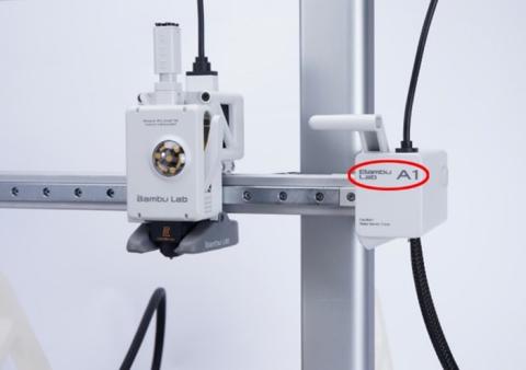 Imagen oficial de Bambu Lab A1 3D printers publicada por OECD 2