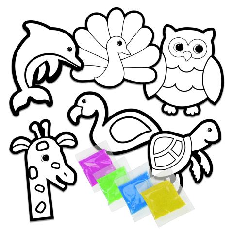 Imagen oficial de Galt - Mini Makes - Sand Stickers publicada por OECD 2