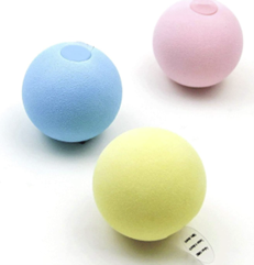 Imagen oficial de Pet Gravity chirping ball cat toy publicada por OECD