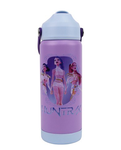 Imagen oficial de Kpop Demon Hunters 500mL Double Wall Stainless Steel Drink Bottle – sold at Officeworks publicada por OECD 2