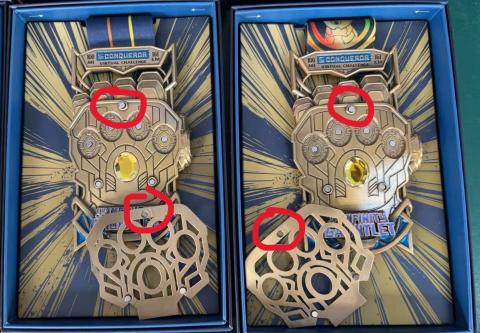 Imagen oficial de Infinity Gauntlet Medal publicada por OECD