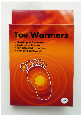 Imagen oficial de Toe warmers 2pk publicada por OECD