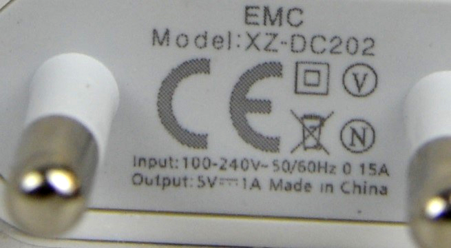 Imagen oficial de USB Charger ; EMC ; publicada por OECD 2