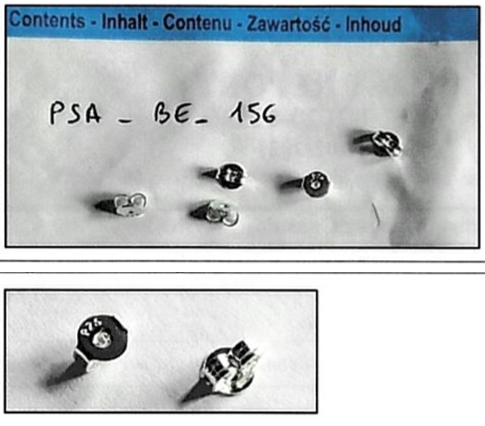 Imagen oficial de Earring ; Unknown ; pack van 10 zilver oorbel vlindertjes voor oorbel studs publicada por OECD 2