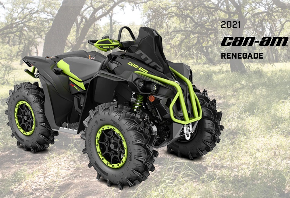Imagen oficial de Four-wheeled all terrain vehicle ; Can-Am ; Outlander, Renegade publicada por OECD 2