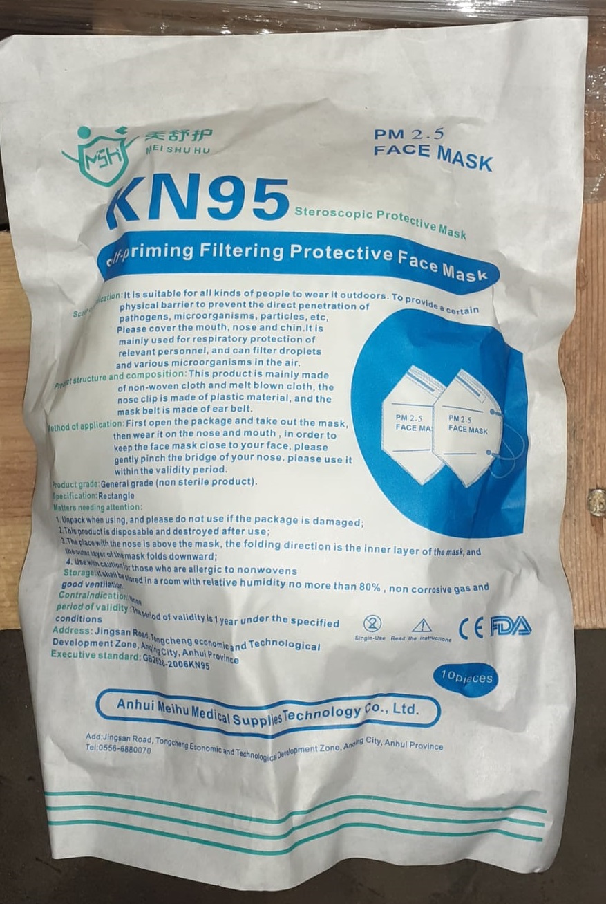 Imagen oficial de Particle filter mask ; Mei Shu Hu ; Self-priming Filtering Protective Face Mask publicada por OECD 2